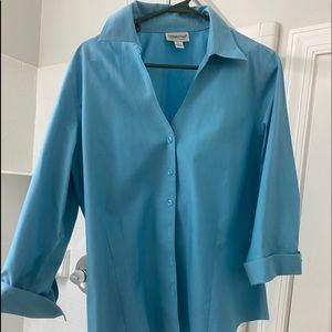 Coldwater creek NO IRON SHIRT Large